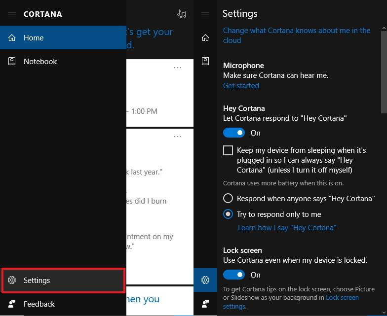 Anleitung zur optimalen Einrichtung von Cortana unter Windows 10 (Teil 1)