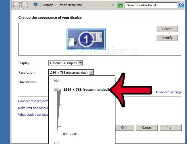 Come modificare la risoluzione dello schermo su computer e laptop