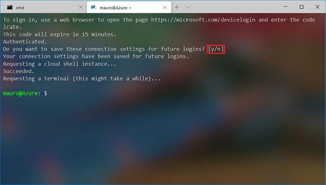 So richten Sie Azure Cloud Shell auf dem Windows-Terminal ein