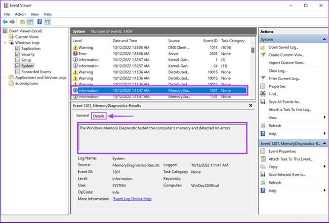 Comment utiliser l'outil de diagnostic de la mémoire sous Windows 11