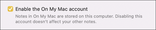 如何在裝置上設定本機 Apple Notes 儲存空間（不在 iCloud 上）