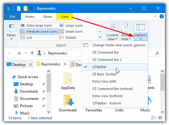 Comment obtenir des onglets sur l'Explorateur de fichiers dans Windows 10