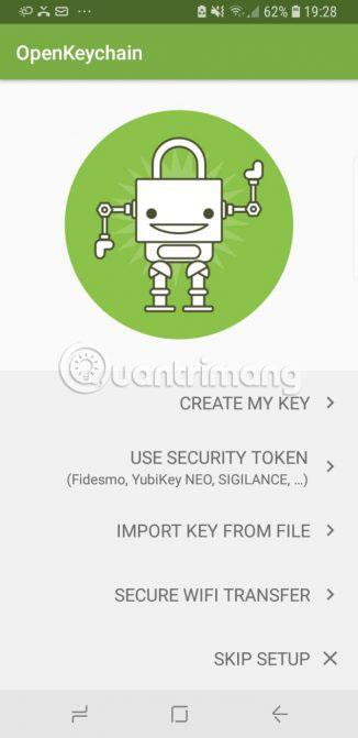 Comment envoyer des e-mails cryptés sur Android à l'aide d'OpenKeychain