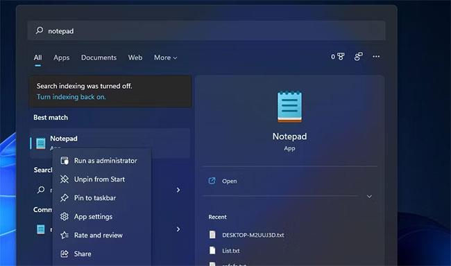 9 façons d'ouvrir le Bloc-notes dans Windows 11