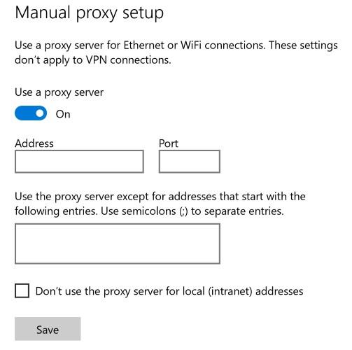 Comment connecter des serveurs proxy sur Windows 10 pour accéder à Internet en toute sécurité