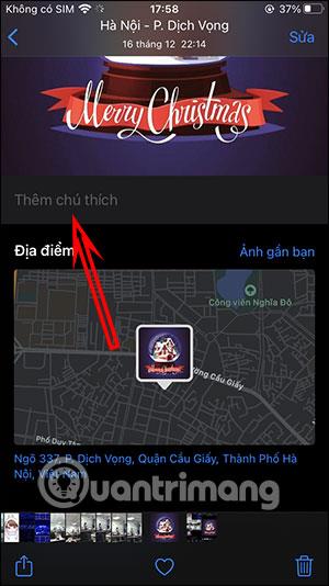 Comment ajouter des légendes de photos sur iPhone