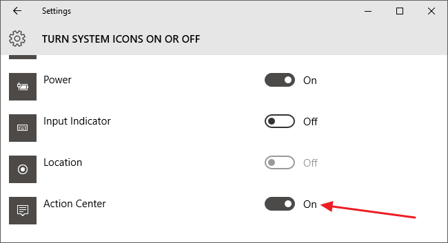 Windows 10에서 Action Center를 사용자 정의하고 비활성화(끄기)하는 방법은 다음과 같습니다.