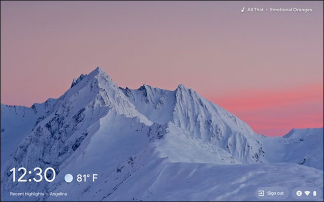 So richten Sie einen personalisierten Bildschirmschoner auf dem Chromebook ein