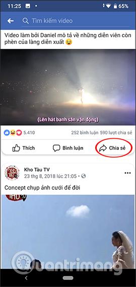 Comment régler la vitesse de lecture des vidéos Facebook Android