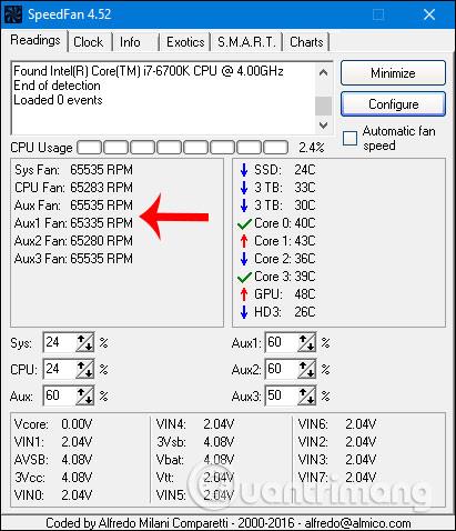 Comment utiliser SpeedFan pour vérifier la température du processeur et la vitesse du ventilateur de l'ordinateur