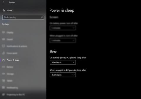 Comment personnaliser les paramètres du mode veille sur Windows 10