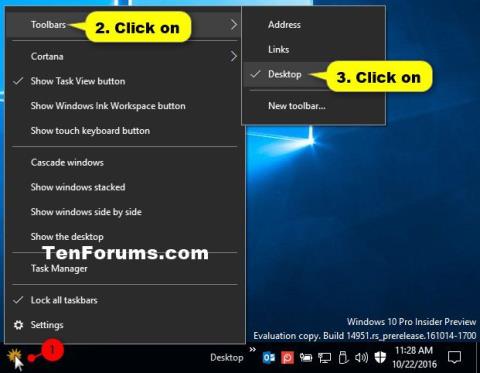 Comment supprimer les barres doutils de la barre des tâches dans Windows 10