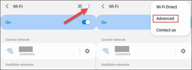 Comment supprimer le Wifi connecté sur le téléphone