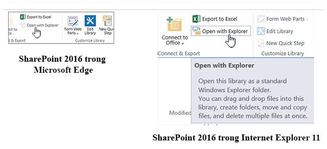 Utilizzare SharePoint in Windows 10