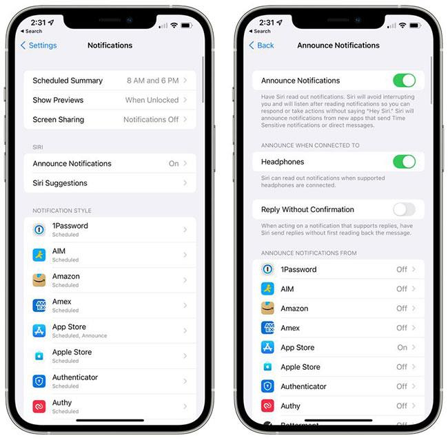 Nouvelles fonctionnalités de Siri sur iOS 15