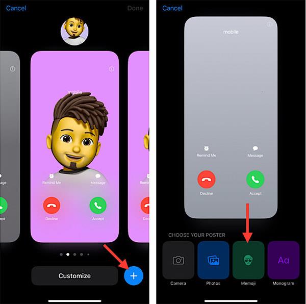 Come creare un'immagine poster emoji per il tuo numero di telefono su iPhone