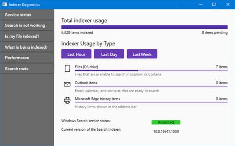 Comment utiliser les diagnostics de lindexeur dans Windows 10