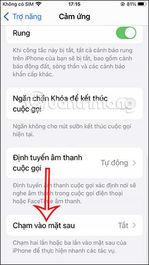 iPhone 뒷면을 탭하여 스크린샷을 찍는 방법