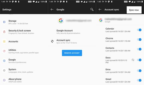 Comment réparer l'erreur de non-synchronisation des e-mails sur Android