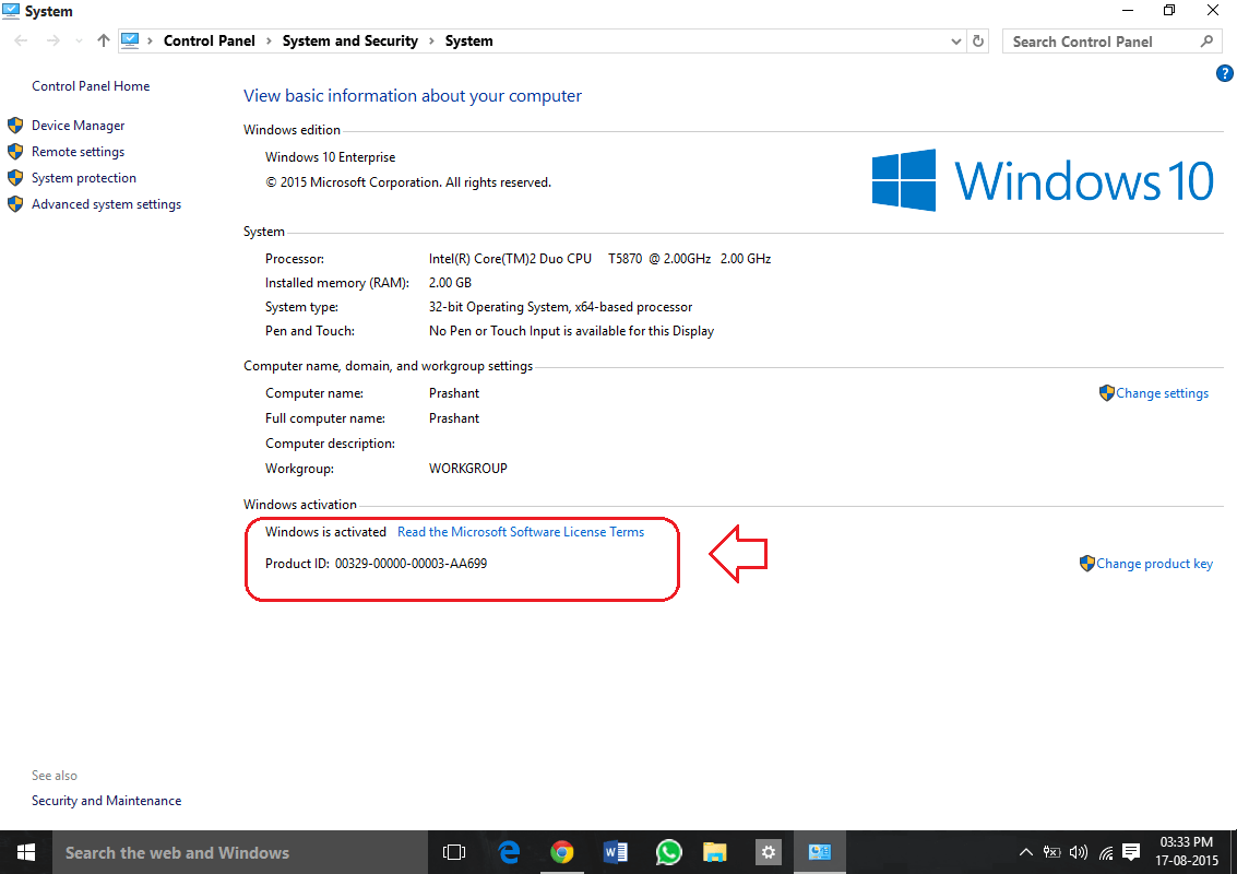 Ecco come verificare se il tuo Windows 10 è protetto da copyright o no?