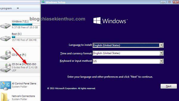 Comment installer Windows sur WinPE