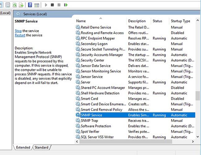 Come installare e configurare SNMP su Windows 10