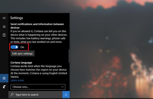 Come sincronizzare le notifiche da Android a Windows 10 Creators