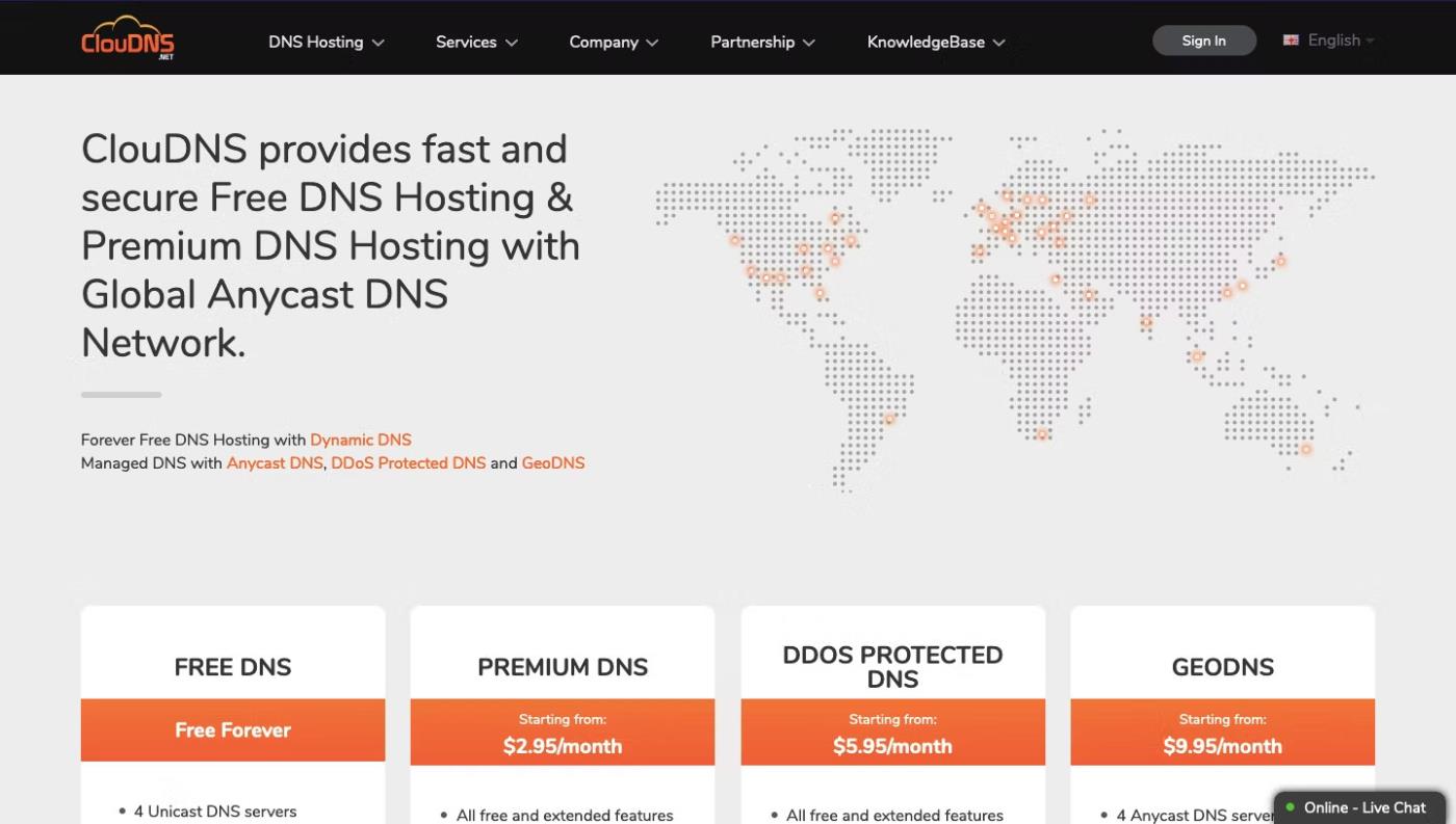 6 meilleurs fournisseurs de DNS dynamiques gratuits