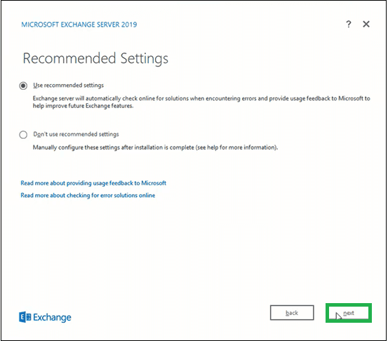 Come installare Exchange Server 2019