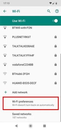 如何防止 Android 上的 WiFi 自動開啟