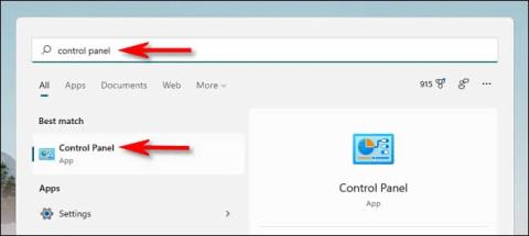 Comment ouvrir le Panneau de configuration sur Windows 11