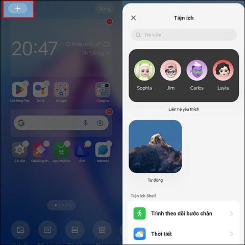 Comment ajuster les widgets sur Android 13