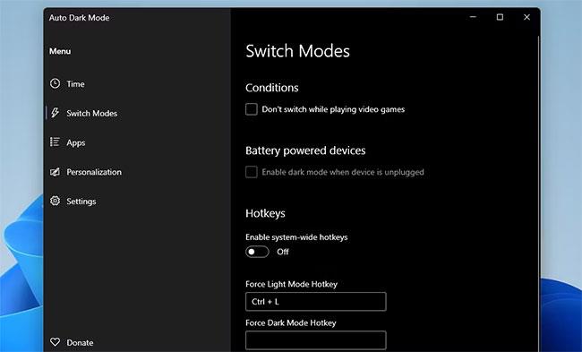 Come programmare il passaggio automatico alla modalità luce/buio in Windows 11