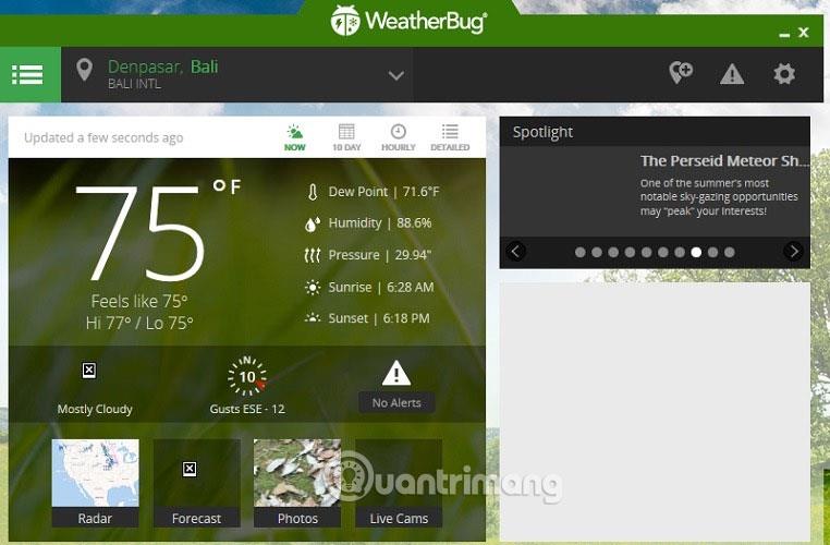 Comment afficher la météo sur un ordinateur Windows 10