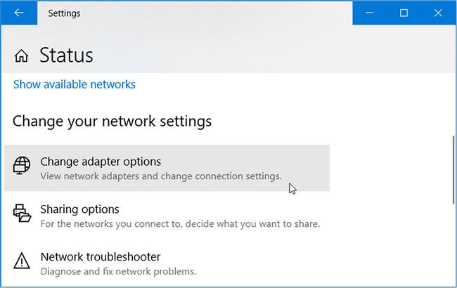 Comment ouvrir les connexions réseau sous Windows 10