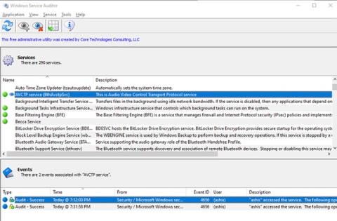 Comment trouver quels processus arrêtent ou démarrent les services Windows