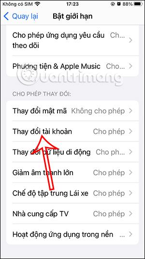 阻止他人更改 iPhone 密碼的說明