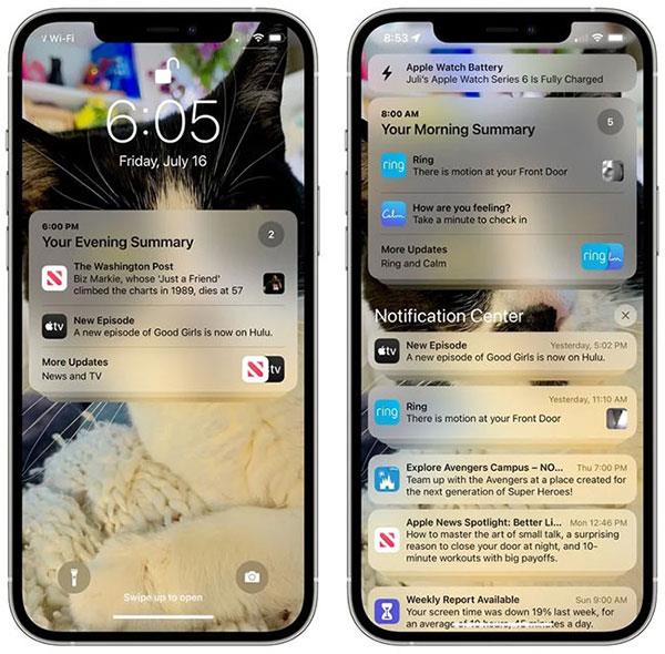 Cosa c'è di nuovo nelle Notifiche su iOS 15?