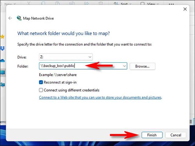 Instructions sur la façon de mapper les lecteurs réseau dans Windows 11