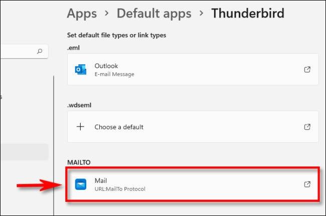 Comment configurer l'application de messagerie par défaut dans Windows 11