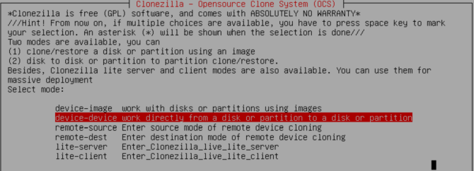 Instructions pour utiliser Clonezilla pour cloner le disque dur Windows