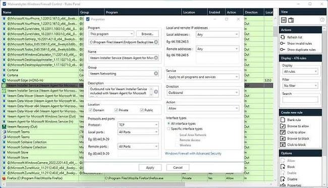 Come personalizzare Windows Firewall con Controllo Windows Firewall