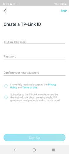 TP-Link ID を作成して TP-Link WiFi 6 ルーターに追加する方法