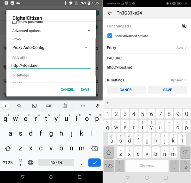 Comment configurer un serveur proxy pour Wifi sur Android