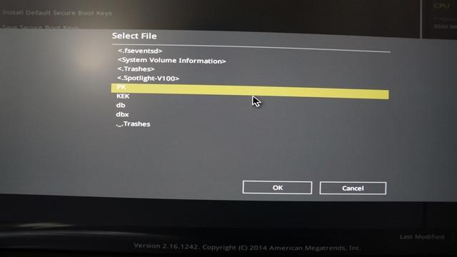 Aktivieren oder deaktivieren Sie Secure Boot über das ASUS UEFI BIOS-Dienstprogramm