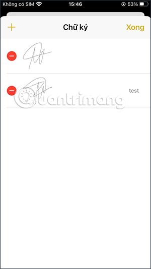 Come inserire una firma nelle note su iPhone