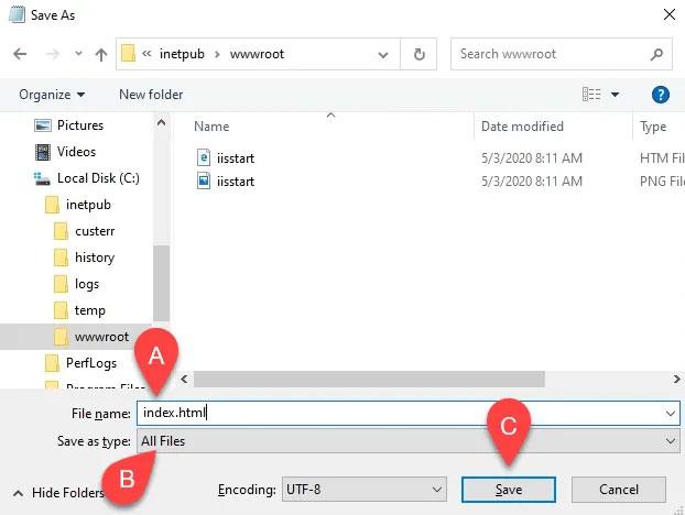 Installieren und richten Sie eine Website in IIS unter Windows 10 ein