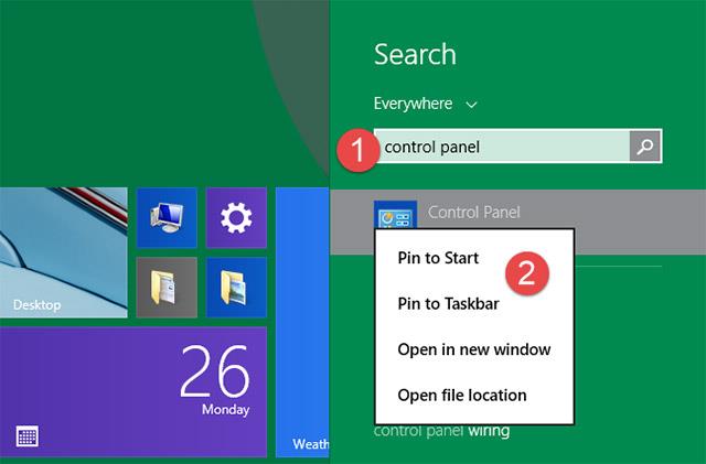 Come aprire il Pannello di controllo su Windows 10, 8.1, 7