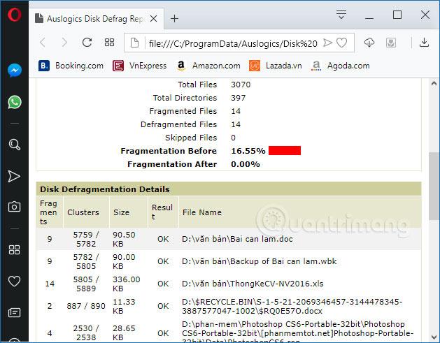 Auslogics Disk Defrag를 사용하여 하드 드라이브 조각 모음을 수행하는 방법