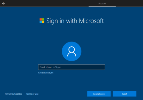 Comment créer un compte local lors de linstallation de Windows 10